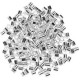 Metal tube Crimp beads 2mm Silver